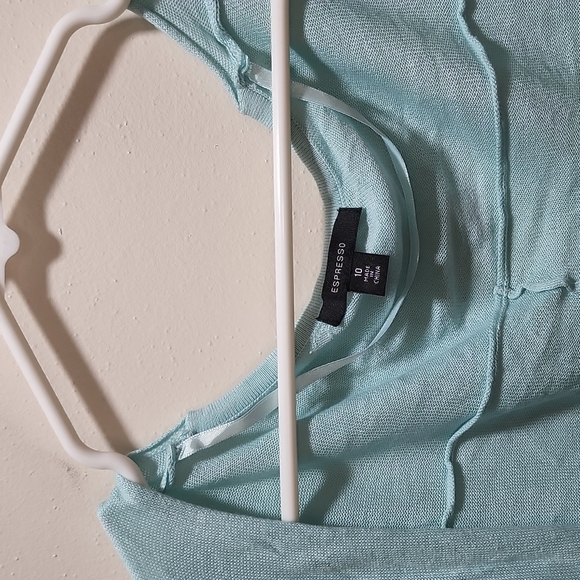 Espresso cardigan size 10 - Picture 2 of 3